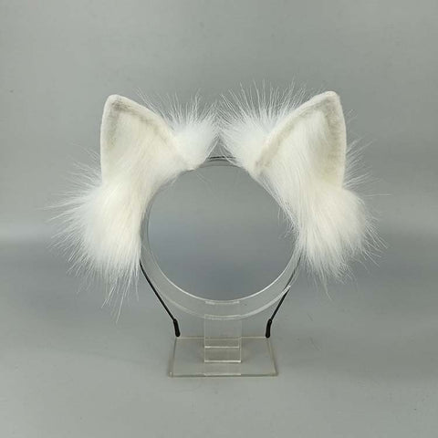White Fox ear